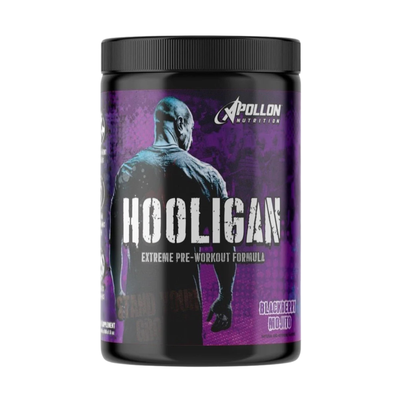 Apollon Hooligan Extreme Pre-Workout Powder 20 Servings - L-Citrulline 7000mg | Svpplements