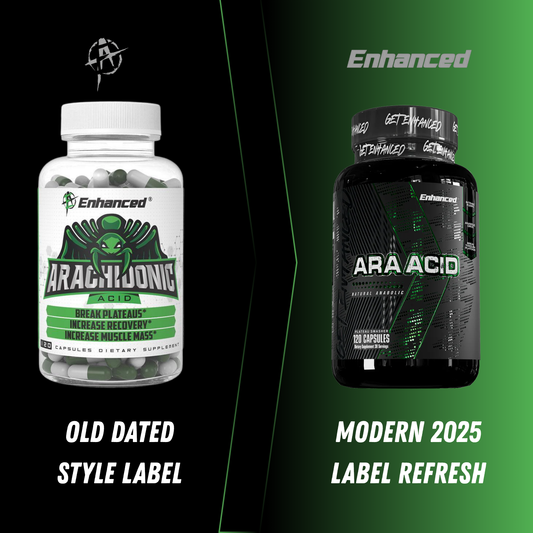 Enhanced Arachidonic Acid Strength Support Capsules 30 Servings Supplement Facts - Arachidonic Acid 1400mg | Svpplements