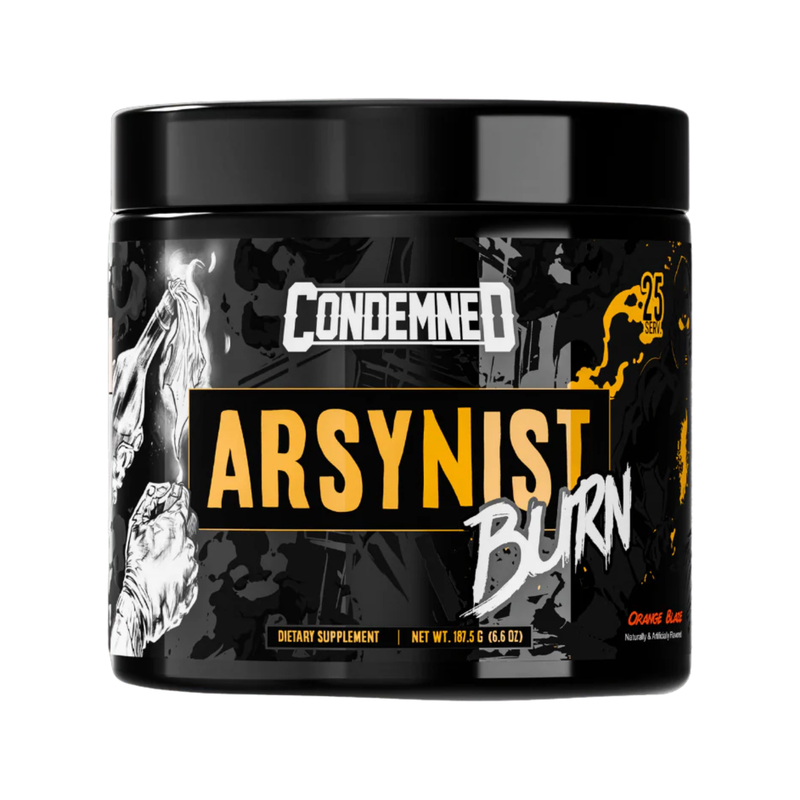 Condemned Labz | Arsynist Burn | 30 Servings - [{'dose': '5000mg', 'name': 'Creatine Monohydrate'}, {'dose': | Svpplements