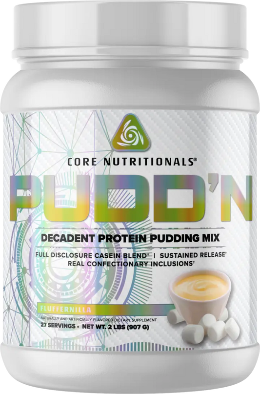 Core Nutritionals PUDDN Protein Powder Dessert Protein 20g Protein Per Serving Supplement Facts - Phosphorus | Svpplements