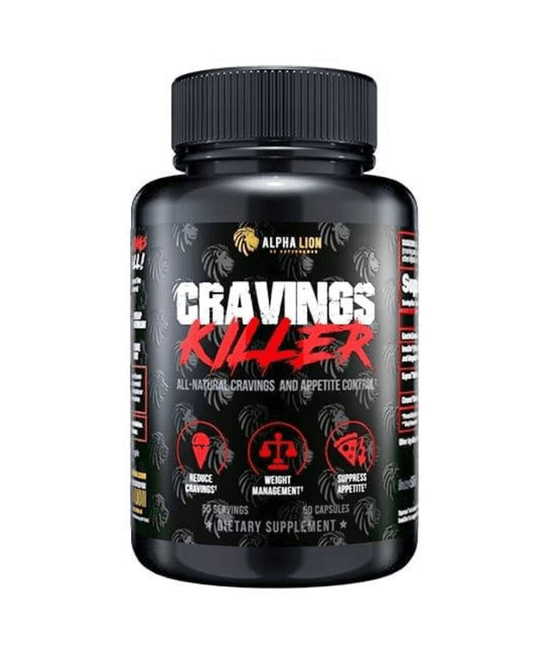Alpha Lion Cravings Killer Fat Burner Capsules 50 Servings - Chromax 1000mcg | Svpplements