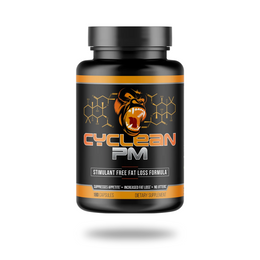 Gorilla Mind Cylean PM Nootropic Capsules 30 Servings - L-Tyrosine 750mg | Svpplements