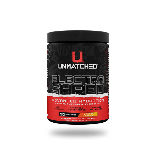 ElectraShred Hydration & Metabolism Support Powder 50 Servings Supplement Facts - Potassium 300mg | Svpplements