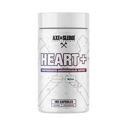 Axe & Sledge Heart+ Cardiovascular Support Supplement 30 Servings - Rejuna® Arjuna Extract 1000mg | Svpplements