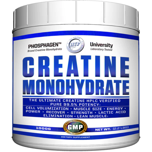 Hi-Tech Pharmaceuticals Creatine Monohydrate Powder 1000g 200 Servings Supplement Facts - Creatine | Svpplements