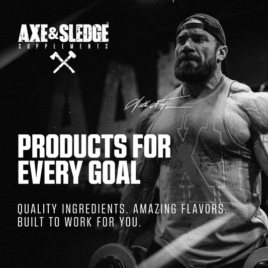 Axe & Sledge Pre-Workout Supplement - Supplement Facts | Svpplements
