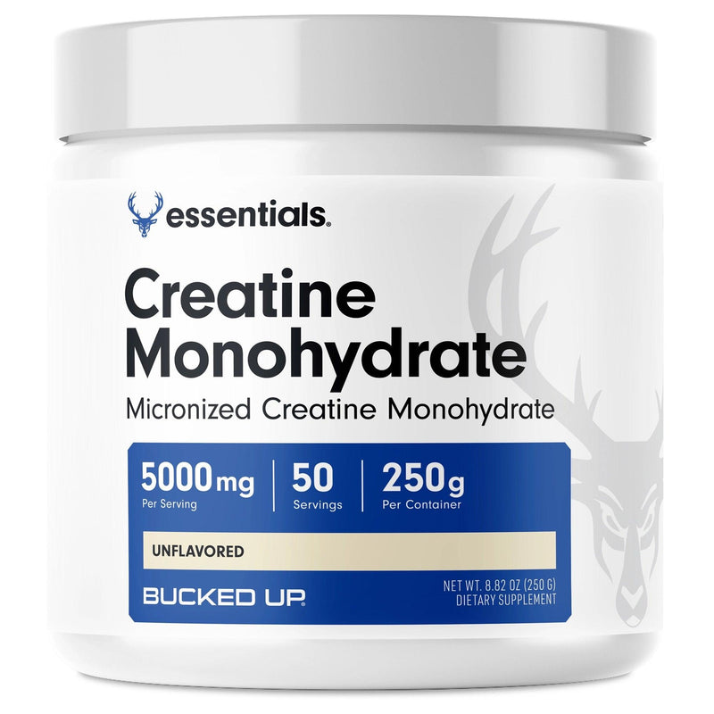 Bucked Up Creatine Monohydrate Powder 50 Servings - Creatine Monohydrate (micronized) 5g | Svpplements