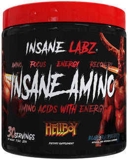 Insane Labz Insane Amino Hellboy Edition Amino Pre-Workout Powder 30 Servings - L-Taurine Undisclosed | Svpplements