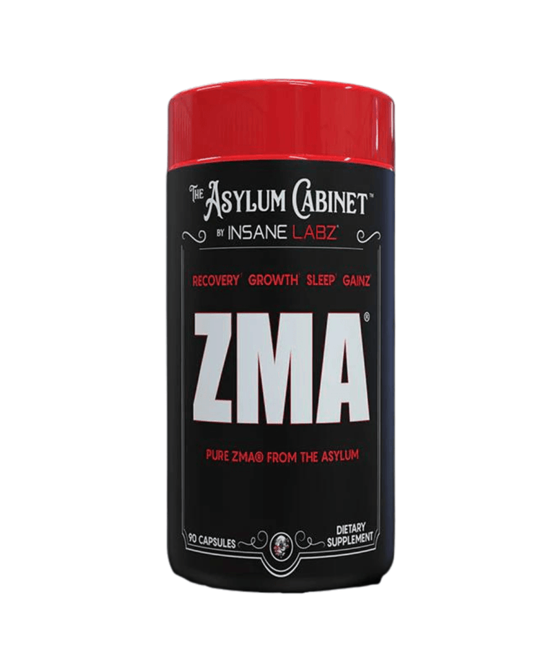 Insane Labz ZMA Mineral Support Capsules 30 Servings - Magnesium 450mg | Svpplements