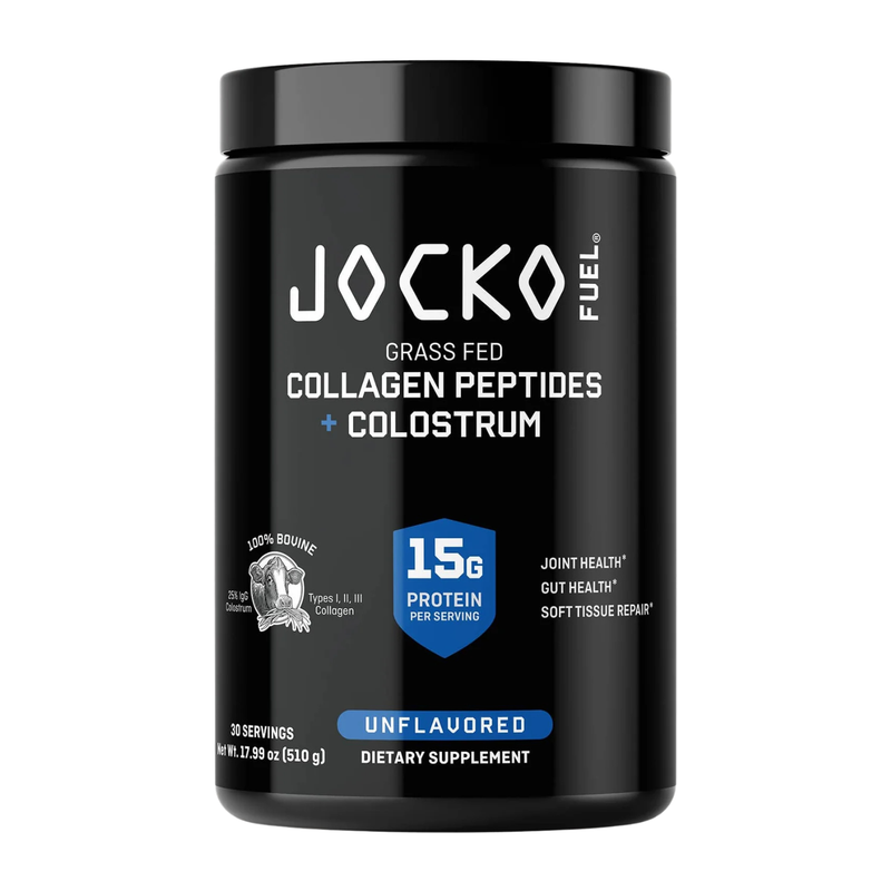 Jocko Fuel | Grass-Fed Collagen + Colostrum | 30 Servings