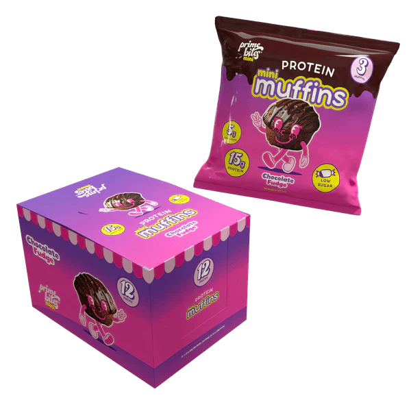 Prime Bites Mini Muffins Protein Snack 1 Serving - Whey Protein Blend 15g total protein blend | Svpplements