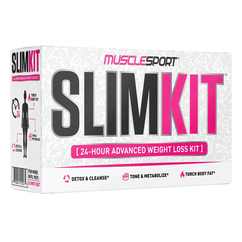 MuscleSport SlimKit Slimming Stack 30 Servings - Acetyl L-Carnitine 1000mg | Svpplements
