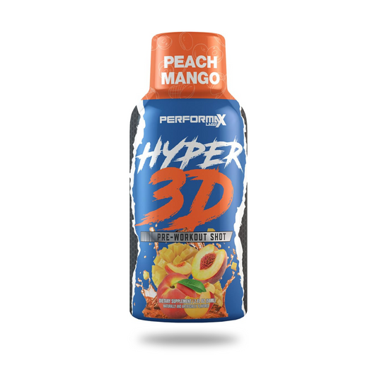 Hyper 3D Pre-Workout Ready-to-Drink 1 Serving Supplement Facts - Caffeine Anhydrous 300mg | Svpplements