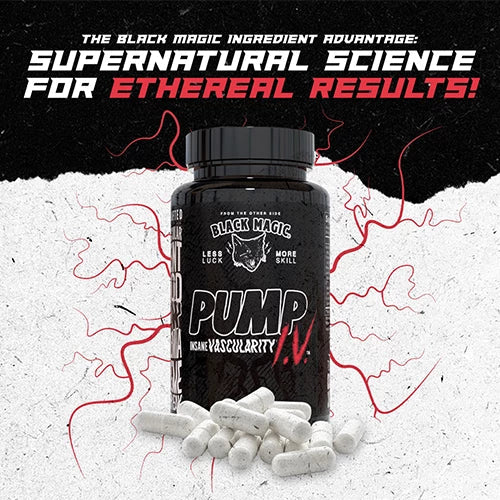 Black Magic Pump Stim-Free Pump Capsules 30 Servings Supplement Facts - Beet Root Extract 2000mg (25% nitrates) | Svpplements