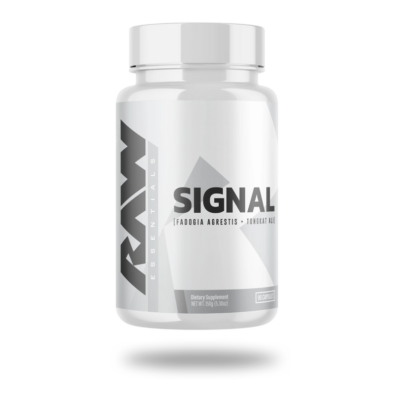 RAW X CBUM Signal Hormone Support Capsules 30 Servings - Fadogia Agrestis Whole Herb Extract 10:1 1,200 mg | Svpplements
