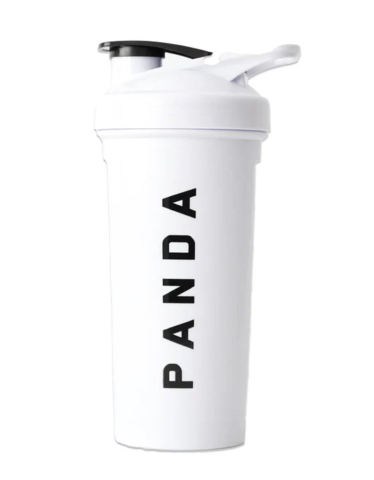 Panda Supps | White & Black Original Panda Shaker - Supplement Facts | Svpplements