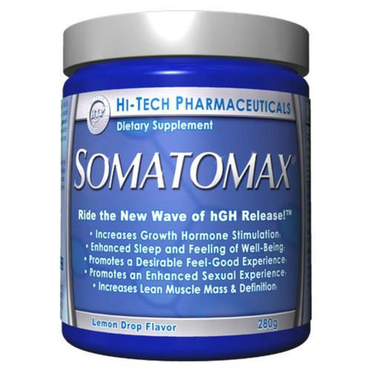 Hi-Tech Somatomax Sleep Recovery Powder 20 Servings Supplement Facts - Thiamine 5.8mg | Svpplements