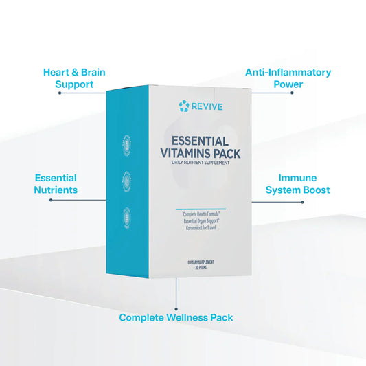 Revive MD | Essential Multi Vitamins Pack - Supplement Facts | Svpplements
