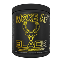 Bucked Up | Woke AF Black | 30 Servings