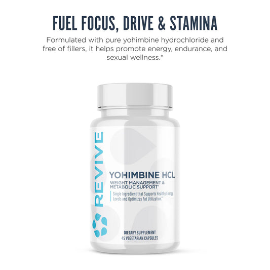 Revive | Yohimbine HCL | 45 Capsules