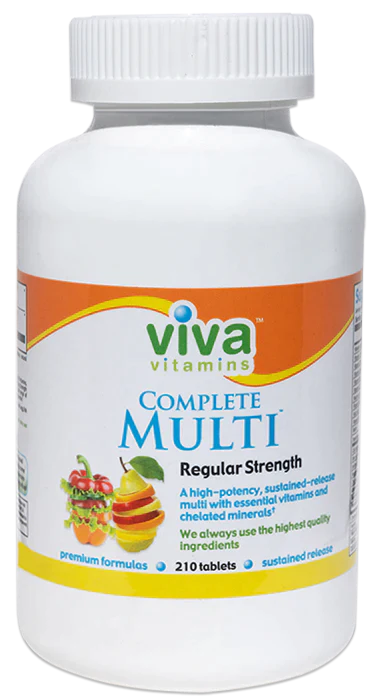 Viva Complete Multi Multivitamin Tablets N/A Servings - Vitamin A 4500mcg | Svpplements