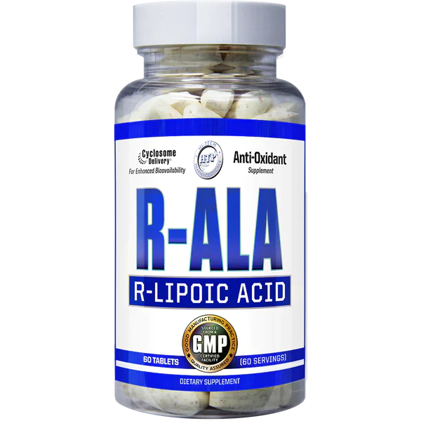 Hi-Tech R-ALA R-Lipoic Acid Supplement 60 Servings - R-Lipoic Acid 250mg | Svpplements