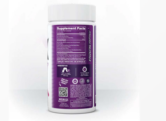Finaflex PX For Her Fat Burner Capsules 30 Servings Supplement Facts - Caffeine Anhydrous 250mg | Svpplements