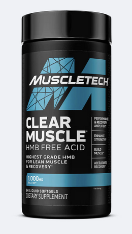 MuscleTech Clear Muscle Recovery Supplement 84 Servings - BetaTOR® 1000mg per softgel, 3000mg daily as directed | Svpplements