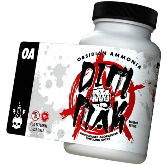 Obsidian Dim Mak Ammonia Inhalant Strength Formula 1 Unit Supplement Facts - Ammonia inhalant | Svpplements