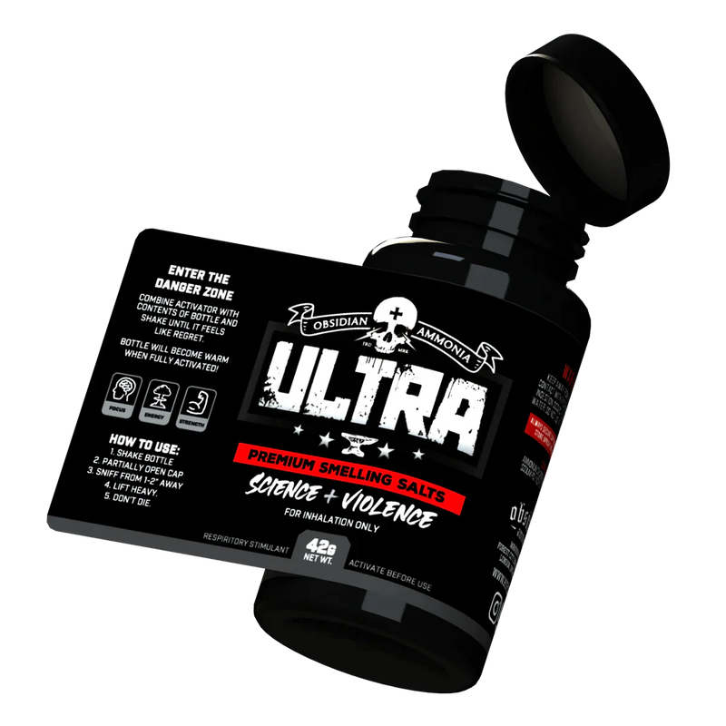 Obsidian Ammonia Ultra Smelling Salts Inhalant 1 Count - Flavor Options | Svpplements