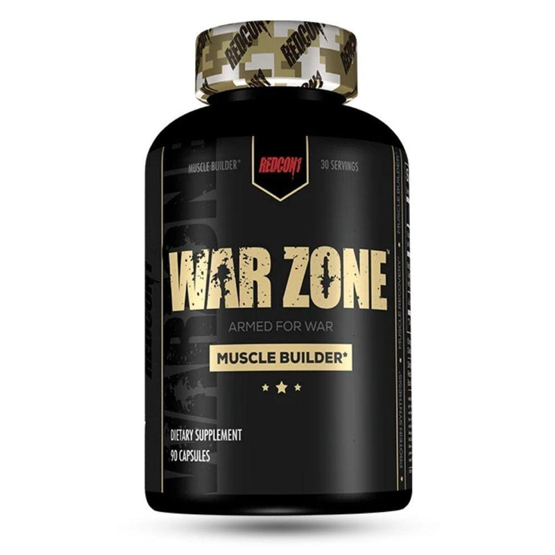 REDCON1 War Zone Muscle Support Capsules 30 Servings - Beta-Ecdysterone 500mg | Svpplements