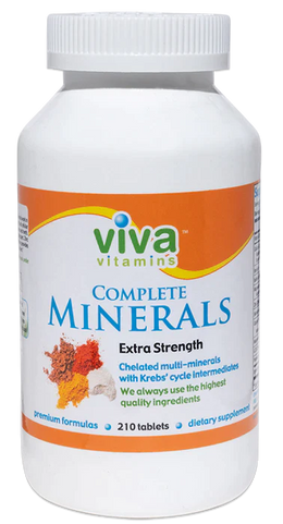 Viva Complete Minerals Multimineral Formula Capsules N/A Servings - Magnesium 300mg | Svpplements