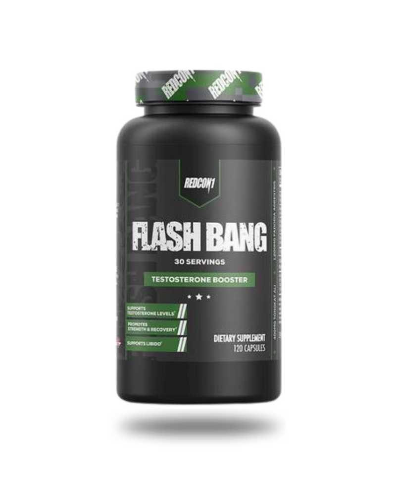 Redcon1 Flash Bang Hormone Support Capsules 30 Servings - Fadogia Agrestris 20:1 Extract 1200mg | Svpplements