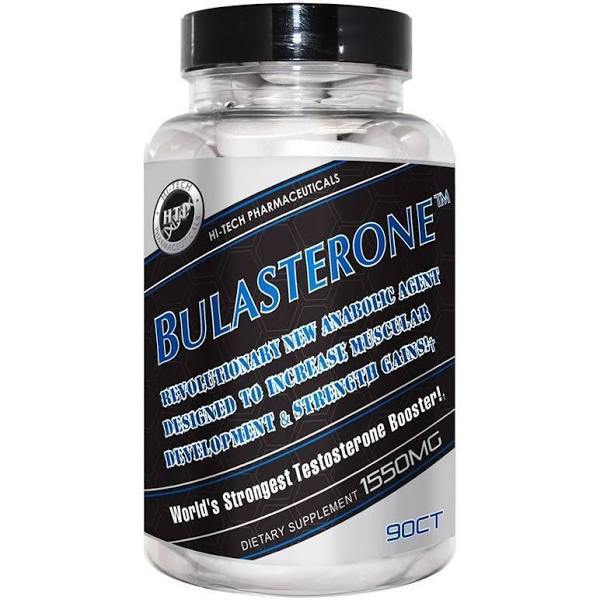 Hi-Tech Pharmaceuticals Bulasterone Hormone Support Tablets 90 Count 90 Servings - Thiamine 5.8mg | Svpplements
