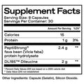 ONE of ONE | ONE Peptide Builder | 30 Capsules - Supplement Facts | Svpplements
