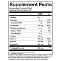 One of One Whey Protein Powder 26 Servings Supplement Facts - Whey Protein Concentrate 25g protein | Svpplements