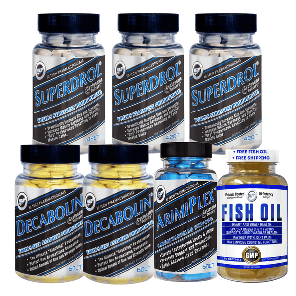Hi Tech Pharmaceuticals Performance Stack - Product Front | Svpplements