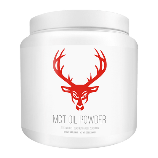 Bucked Up MCT Oil Powder Stim-Free Powder 30 Servings - Medium-Chain Triglyceride 8000mg | Svpplements