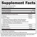 Bucked Up Pump-ocalypse Pre-Workout Powder Blood Raz 30 Servings Supplement Facts - Citrulline Malate 6000mg | Svpplements