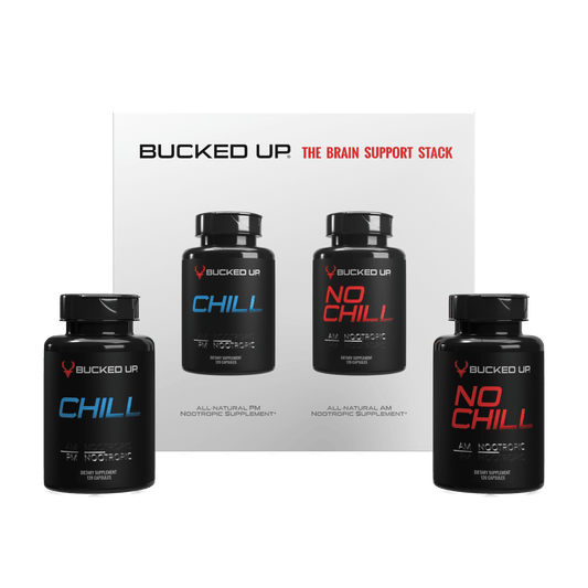 Bucked Up Chill No Chill Pre-Workout Powder 30 Servings - Citrulline Malate 6000mg | Svpplements