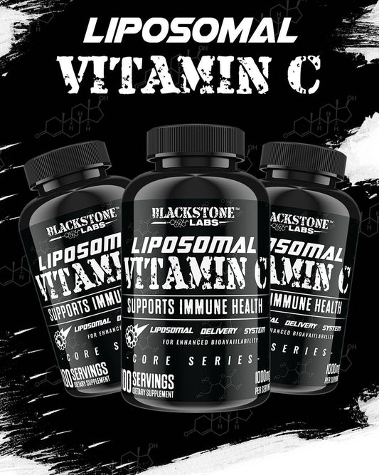 Blackstone Labs Liposomal Vitamin C Capsules 100 Servings Supplement Facts - Vitamin C 1000mg | Svpplements