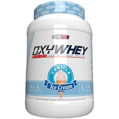 EHP Labs OxyWhey Lean Whey Protein Powder 25 Servings - Whey Protein Isolate 17.25g | Svpplements