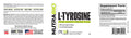 NutraBio Nutra Bio | L-Tyrosine | Pure Grade Amino Acid - Side View | Svpplements