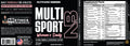 NutraBio NutraBio | Multi Sport Women's Daily - Side View | Svpplements