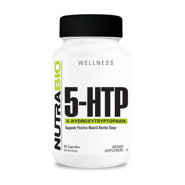 NutraBio 5-HTP Mood & Sleep Support Capsules 90 Servings - 5-HTP 200mg | Svpplements