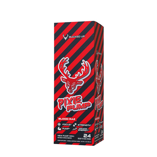 Bucked Up Pixie Pump Pump Stick Packs N/A Servings - Nitrosigine® 750mg | Svpplements