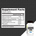 NutraBio Glucosamine Chondroitin MSM Joint Support Capsules 30 Servings Supplement Facts - D-Glucosamine | Svpplements
