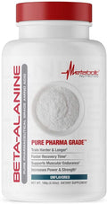 Metabolic Nutrition Beta-Alanine Endurance Powder 100 Servings - Beta Alanine 3 g | Svpplements
