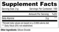 Metabolic Nutrition Metabolic Nutrition | Beta Alanine - Side View | Svpplements