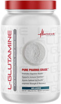 Metabolic Nutrition Metabolic Nutrition | Glutamine | Pure Pharma Grade Raw Powder - Back View | Svpplements